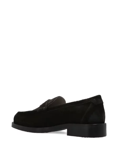 Pantofi loafer Allsaints din piele maro