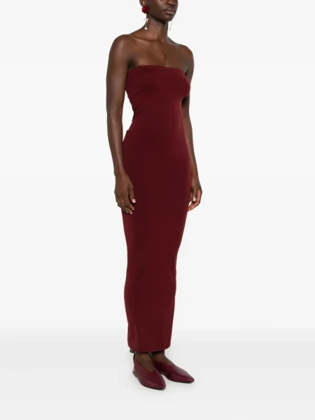 Rochie maxi Wolford de costum roșu