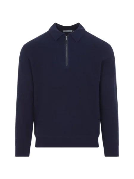 Tricou polo Canali albastru