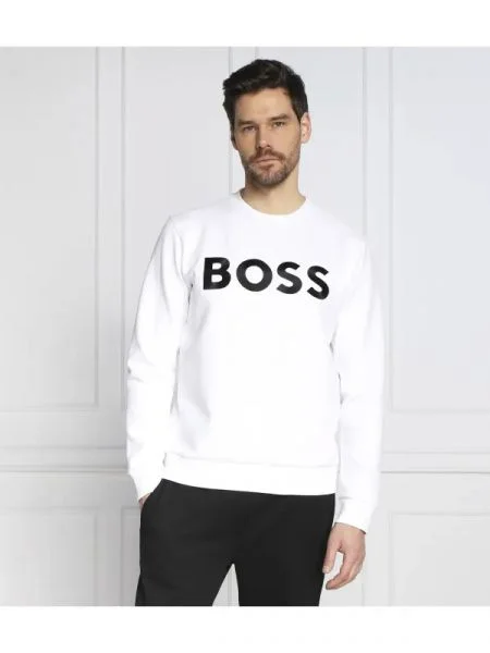 BOSS GREEN Hanorac Salbo 1 alb