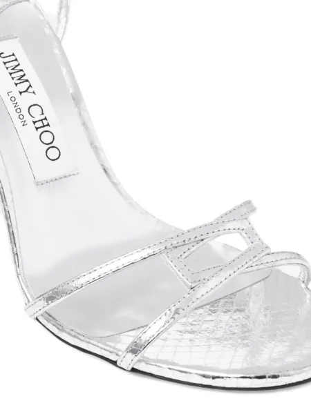 Sandale Jimmy Choo argintiu