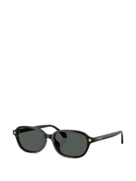 Pravokutne sunčane naočale Versace Eyewear crna