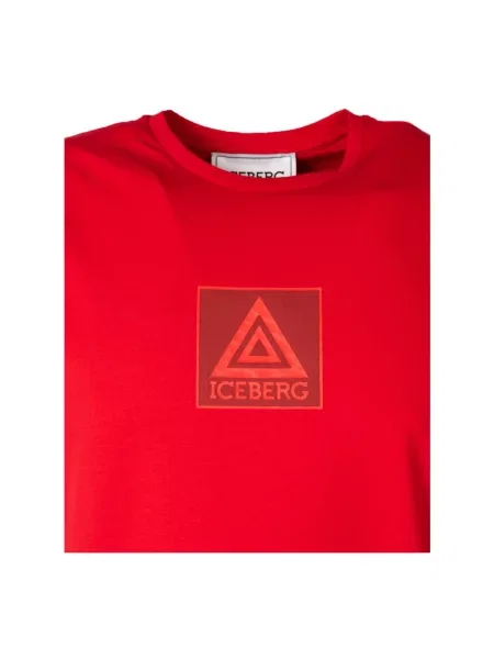Koszulka Iceberg klasyczna czerwona