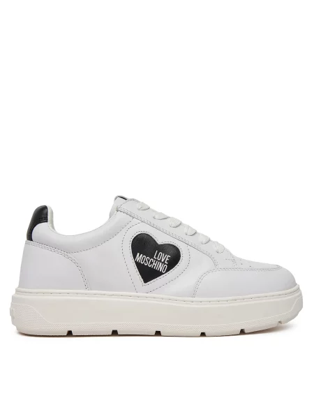 Αθλητικά LOVE MOSCHINO λευκό