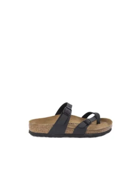 Birkenstock Mayari Birko-Flor Black Regular Fit Unisex Sandały Birkenstock Size: czarny