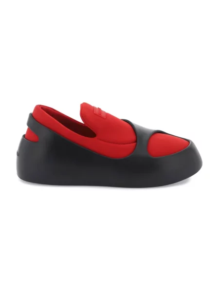 Sneakersy Salvatore Ferragamo wsuwane czerwone