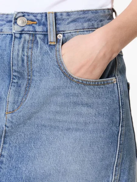 Fustă Isabel Marant albastru
