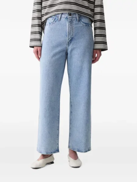 Decupat pantaloni Levi's® cu autograf cu talie înaltă alb