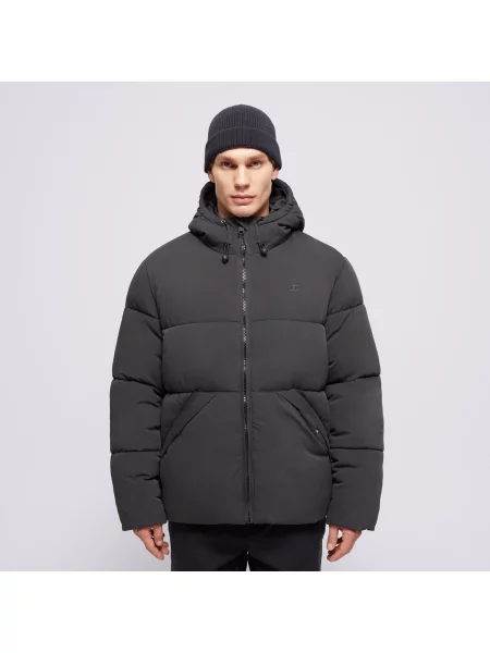 Champion Kurtka Zimowa Hooded Jacket czarna