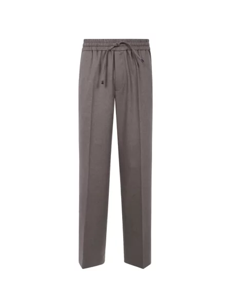 Pantaloni Drole De Monsieur cu cordon maro