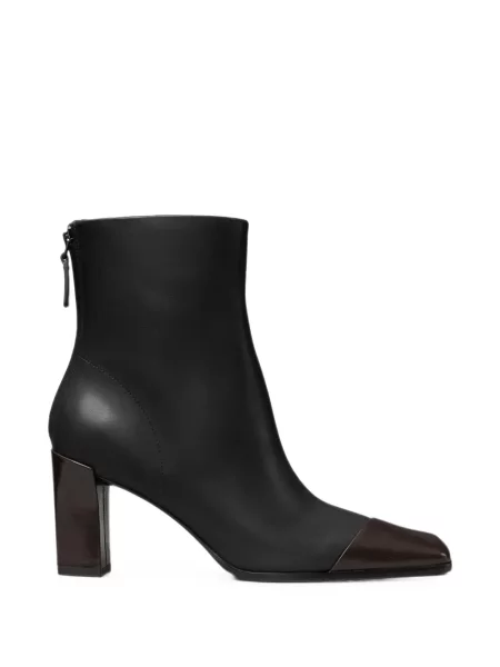 Șapcă Tory Burch cu vârf închis asimetrică negru
