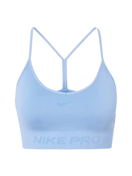 NIKE Sutien sport NP azuriu / deschis albastru