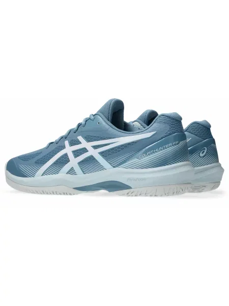 Синтетический кроссовки Asics синие