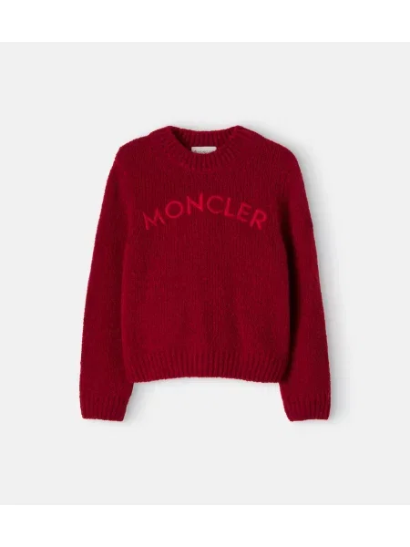 Gyerek szvetter Moncler Enfant piros