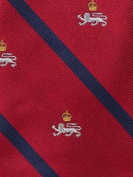Siuvinėtas kaklaraištis Polo Ralph Lauren raudona