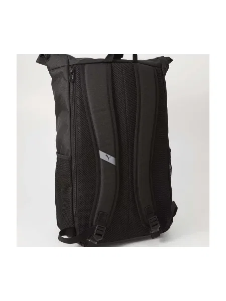 PUMA Ruksak TECH Roll Top / bijela crna