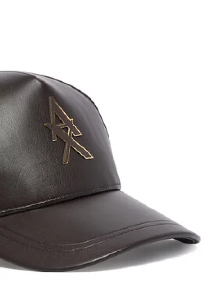 Armani Exchange Baseball sapka Sötétbarna barna