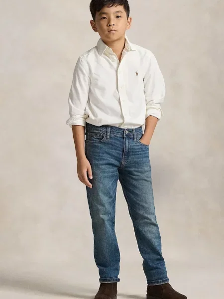 Jeansy Ralph Lauren Sullivan niebieskie