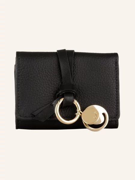 Chloé Peněženka Alphabet black černá