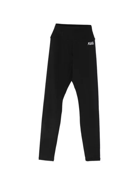 Leggings Sporty & Rich cu imagine negru