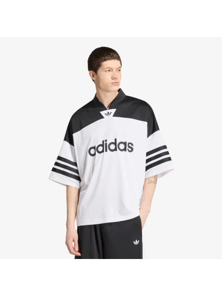 Футбольный свитер Adidas Originals из джерси белый