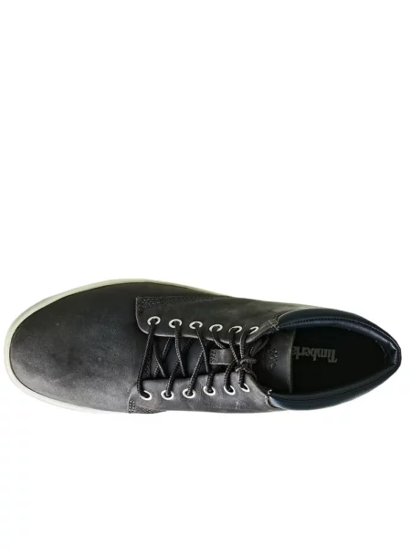 Botki Timberland skórzane szare