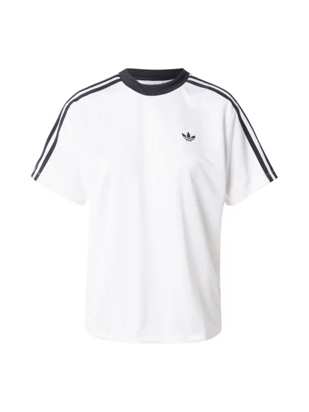 Tricou adidas Adicolor Football Jacquard T-Shirt White XS alb