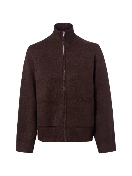 Gina Tricot sweter z domieszką wełny Kobiety S brązowy