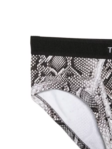 Boxeri Tom Ford cu imagine cu model leopard negru