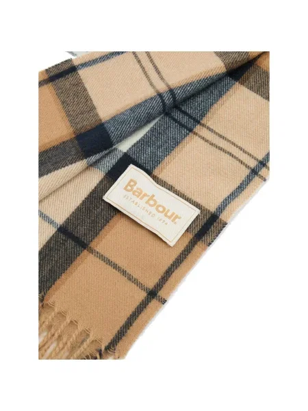 Šatka Barbour modrá