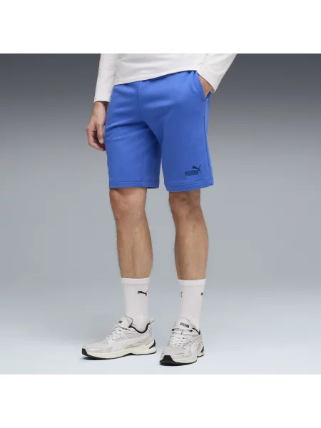 PUMA szorty Essentials z logo No. 1 Odzież S niebieski