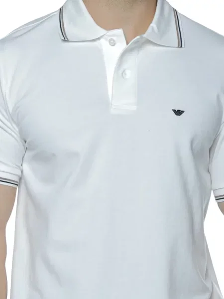 Pólóing Emporio Armani autogrammal fehér