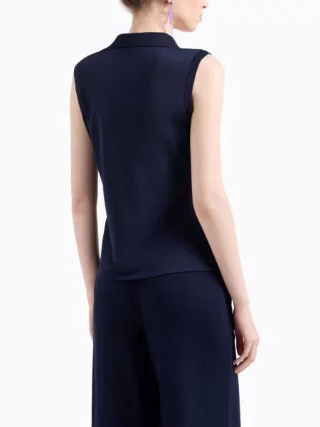 Поло Emporio Armani синее