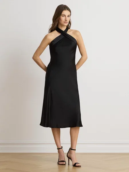 Lauren Ralph Lauren Kokteilové šaty čierna