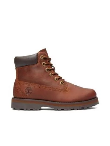 TIMBERLAND Kozačky Courma koňaková černá