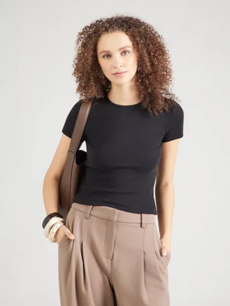 VERO MODA Tricou VMCHLOE negru alb