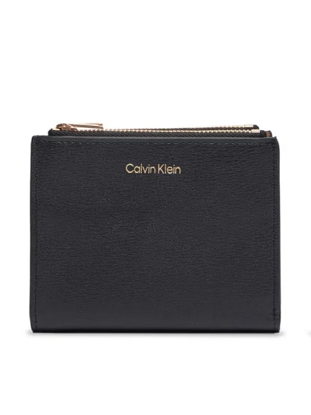 Calvin Klein portfel z imitacji skóry czarny