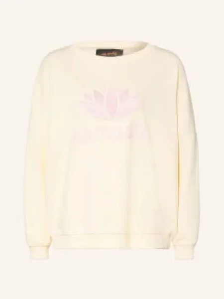 Miss Goodlife Bluza Oversize gelb różowa
