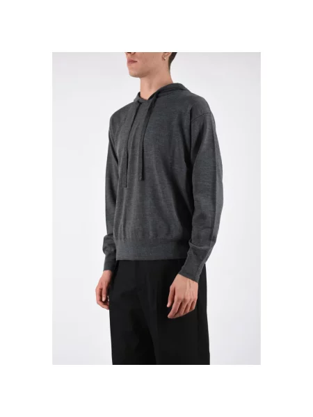 Bluza z kapturem Paolo Pecora szara