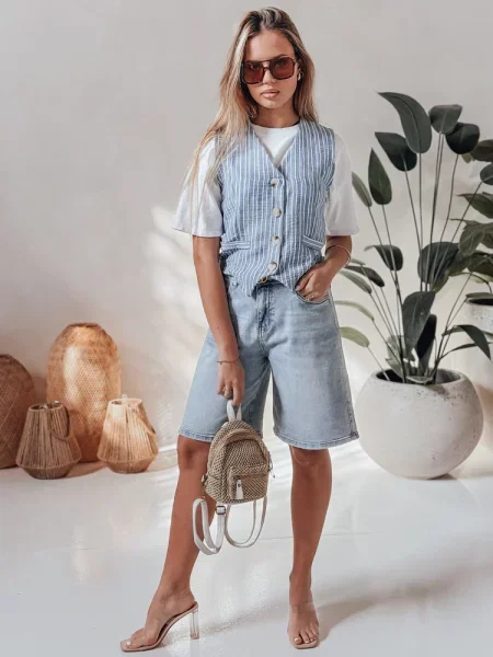 Spodenki jeansowe JEANZDAY Dstreet niebieskie