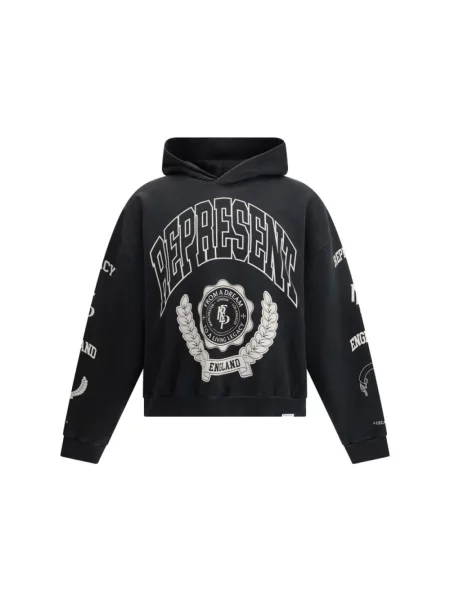 Bluza z kapturem Represent czarna