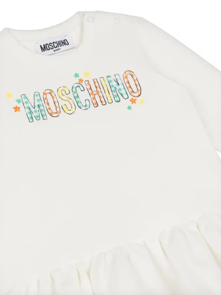 Sukienka dziecięca Moschino biała
