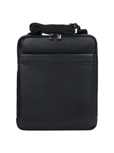 Torba crossbody Estro skórzana czarna