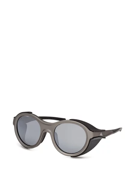 Ochelari de soare Adidas cu imprimeu geometric gri