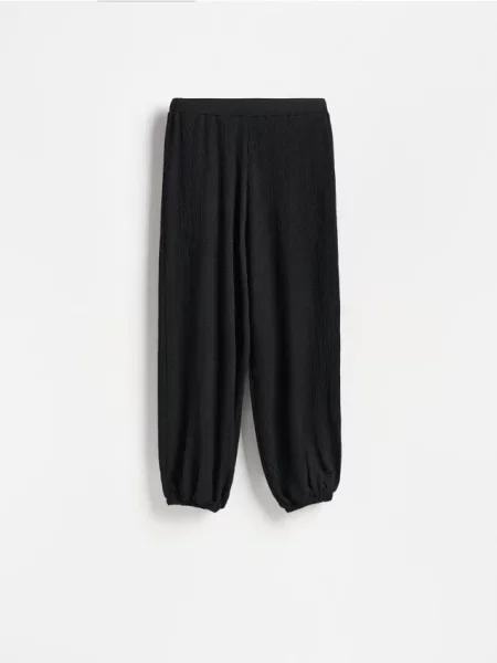 Reserved Pantaloni balloon negru