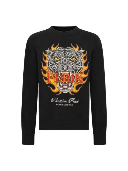 Sweter Philipp Plein czarny