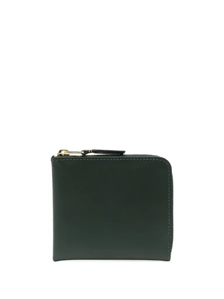 Portofel Comme Des Garçons Wallet din piele verde