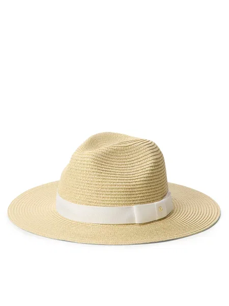 Kepurė Lauren Ralph Lauren smėlinė