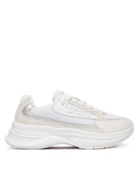 Sportcipők Tommy Hilfiger Th Sporty Chic Runner fehér