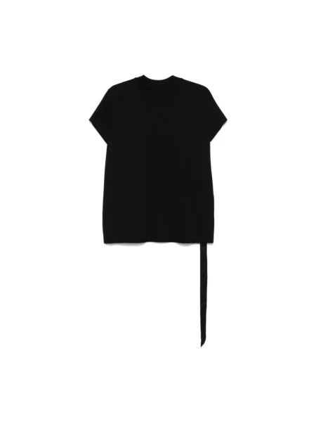 Koszulka Rick Owens z dżerseju czarna
